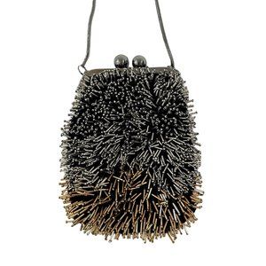 Zara Multicolor Beaded Mini Crossbody Bag